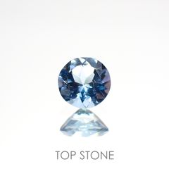 サンタマリアアクアマリン(宝石名アクアマリン)ブラジル産 0.22ct 識別済[220114675]4.1x4mm前後