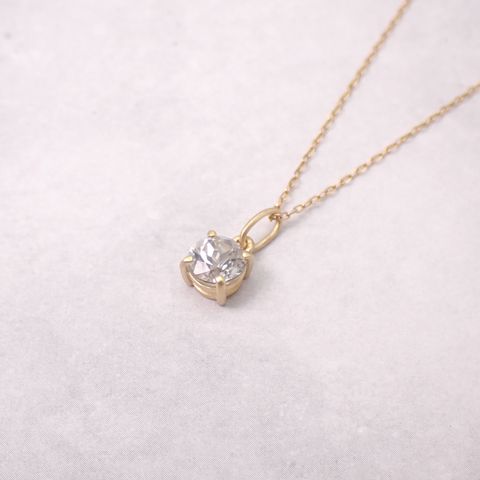 K18/つや消し/ラウンド/アクロアイト