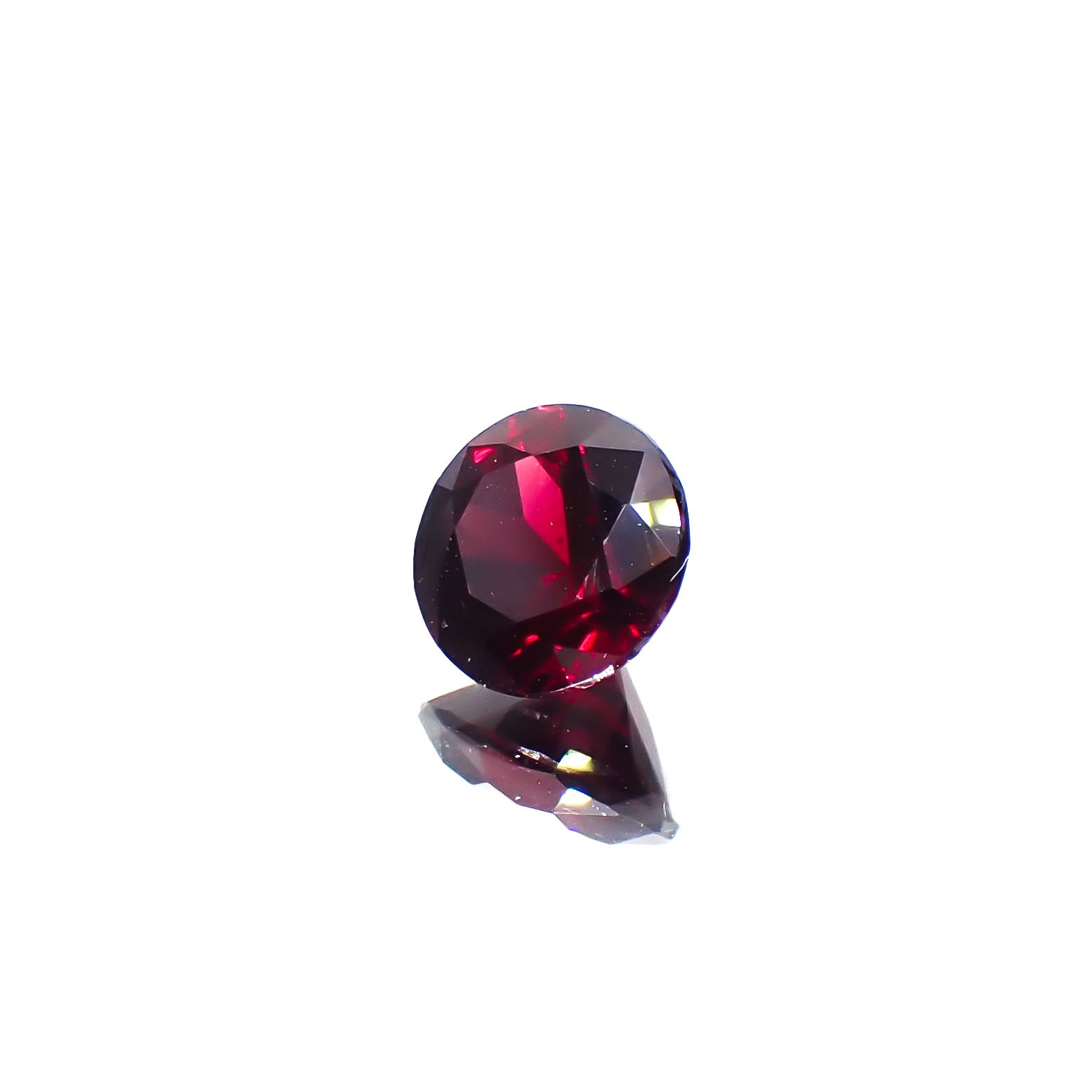 アントヒルガーネット(クロムパイロープガーネット) アメリカ・アリゾナ州産 1.06ct[240527835]6.2x6.1mm前後