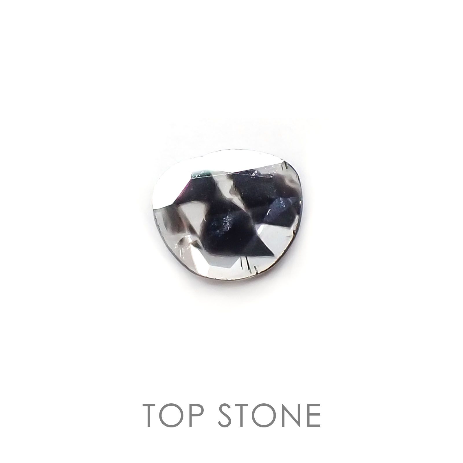 トラピッチェスライスダイヤモンド 南アフリカ産 原石・結晶 0.11ct[20106582]5.3×5mm前後