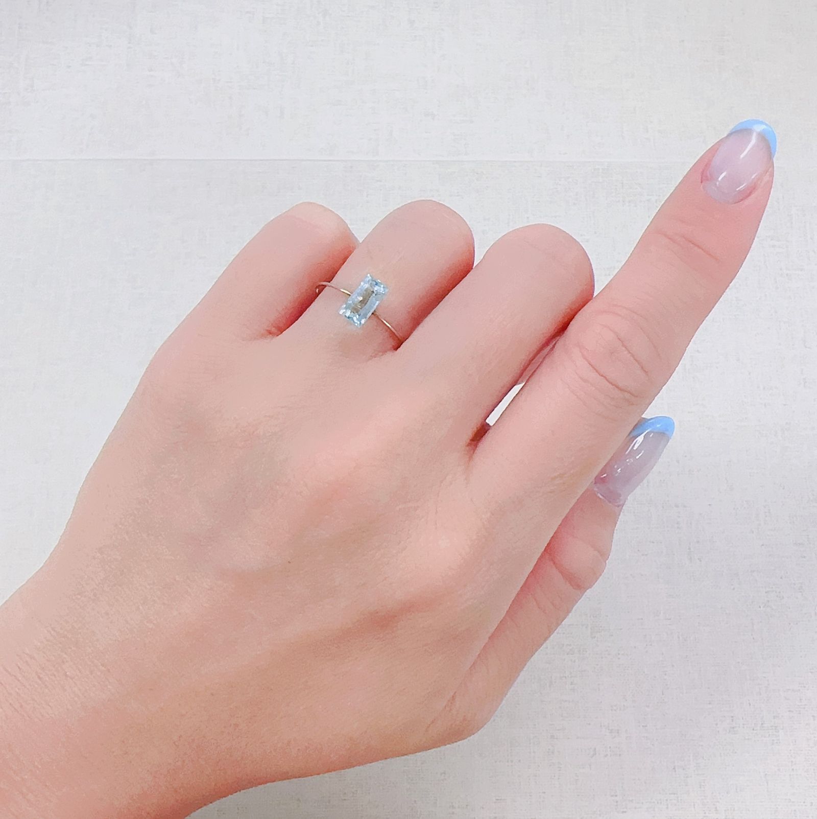 パライバトルマリン(宝石名トルマリン/別名パライバ・トルマリン)モザンビーク産 1.02ct 識別済[230522238]7.8x4.2mm前後