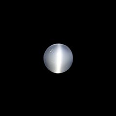 ムーンストーンキャッツアイ インド産 1.51ct[240527743]7.1x7.1mm前後