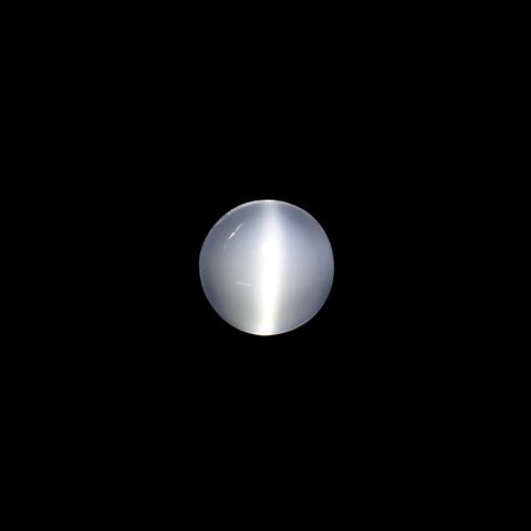 ムーンストーンキャッツアイ インド産 1.51ct[240527743]7.1x7.1mm前後