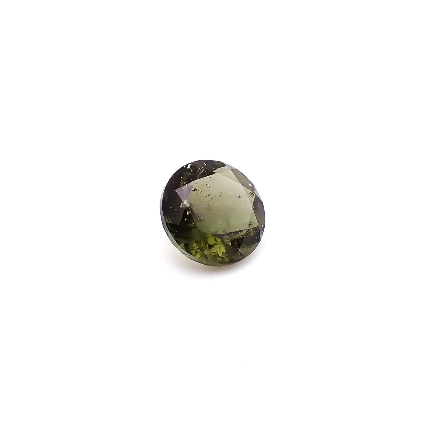 モルダバイト 発見地：旧チェコスロバキア 1.62ct / 8.1x8.1mm前後 [260832685]