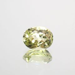 シリマナイト(宝石名シリマナイト)インド産 1.61ct 識別済[211113695]7.9x6.1mm前後