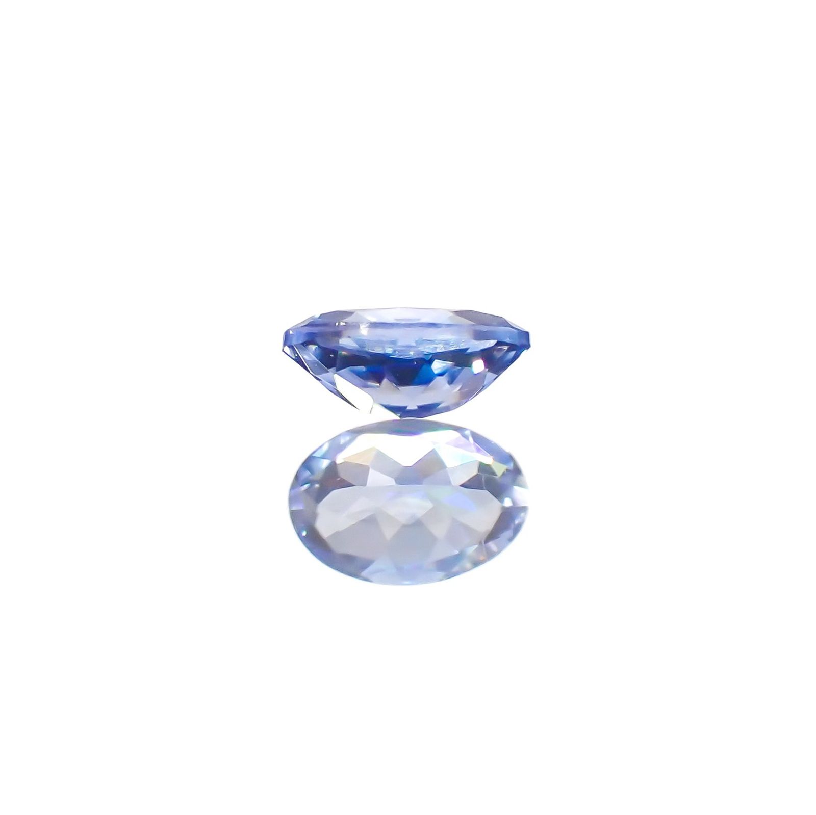 ベニトアイト(宝石名ベニトアイト)アメリカ・カリフォルニア州産 識別済 0.096ct / 3.4x2.3mm前後 [260523205]