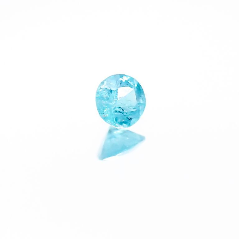 パライバトルマリン ブラジル産 ルース 0.05ct[20116975]2.3×2.3mm前後
