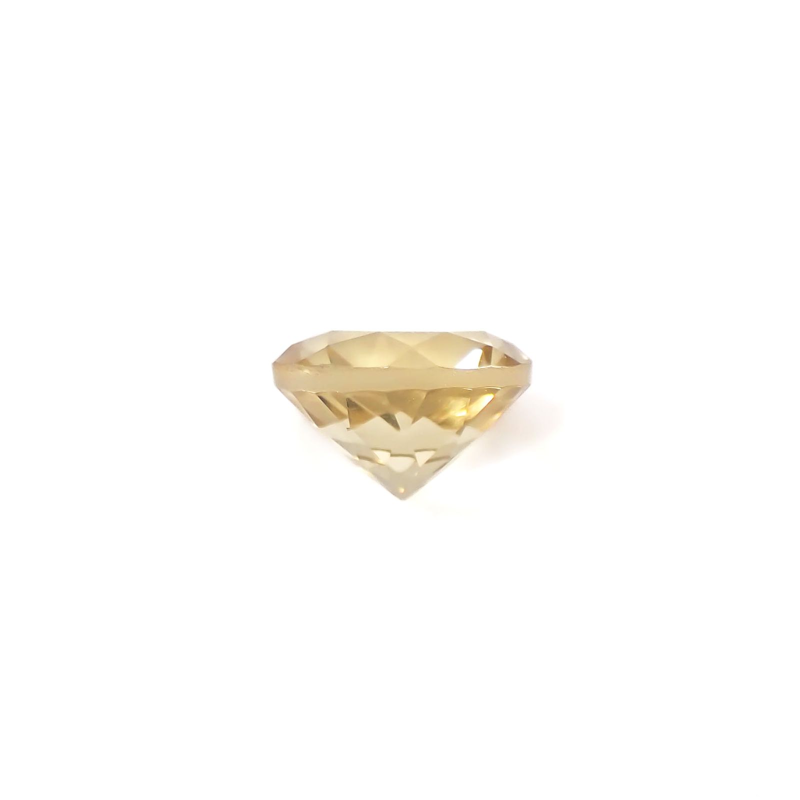 イエローベリル(宝石名イエロー・ベリル)ブラジル産 1.19ct 識別済[250329986]6.9x6.9mm前後