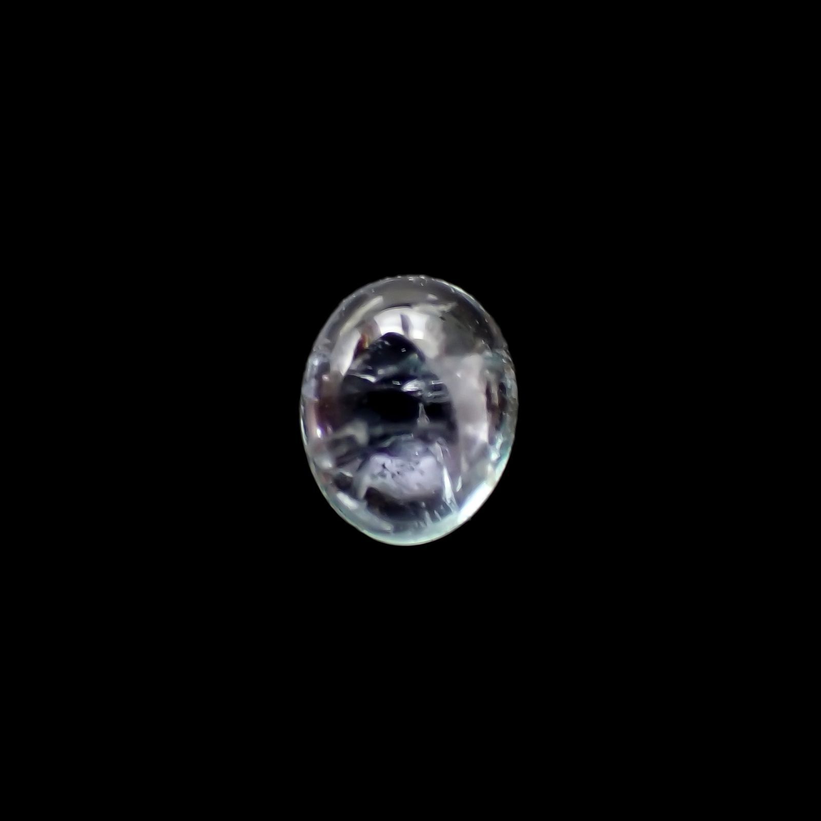 ブルーコーネルピン(宝石名コーネルピン)タンザニア産 0.13ct 識別済[220616298]3.6x2.9mm前後