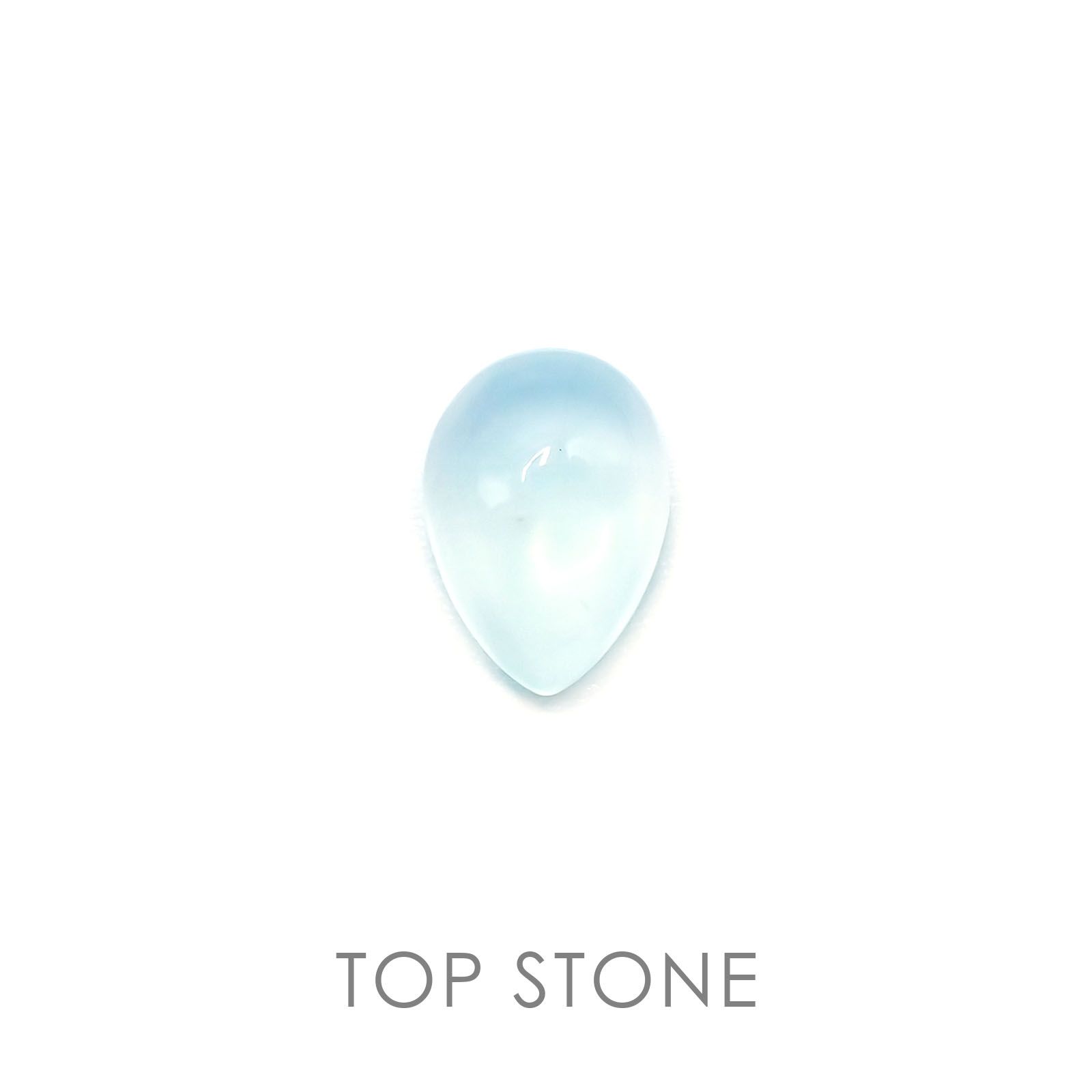 ブルーオパール ペルー産 ルース 1.27ct[20106175]9.9×7.1mm前後