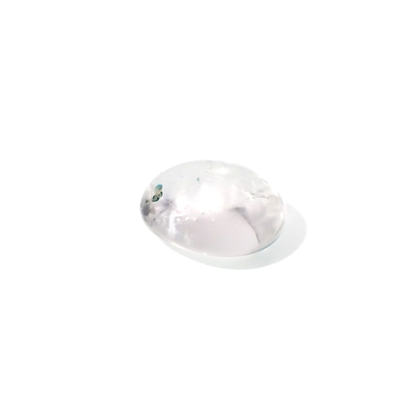 パライバクォーツ(宝石名ギラライト イン クォーツ)ブラジル産 1.68ct 識別済[231024036]8.7x7mm前後