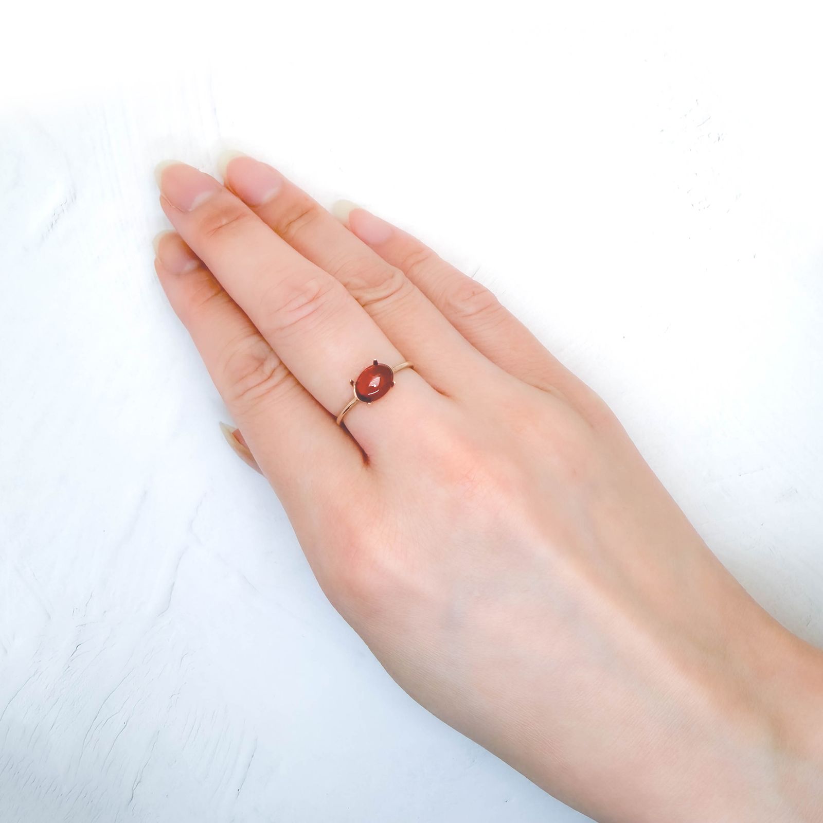 ◇ランダムセレクト◇パイロープアルマンディンガーネット モザンビーク産 約1.60ct / 8.1x6.1mm前後 [260532214]