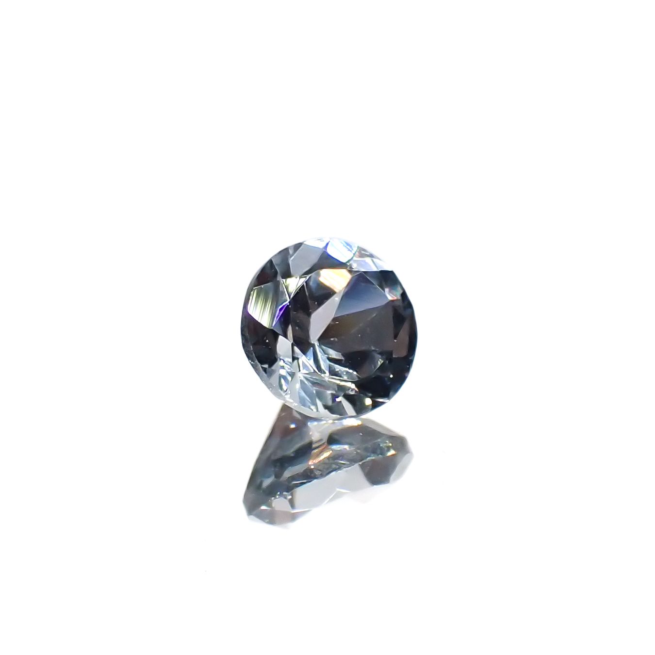 ブルーイッシュグレースピネル タンザニア産 0.65ct[231224883]5x5mm前後