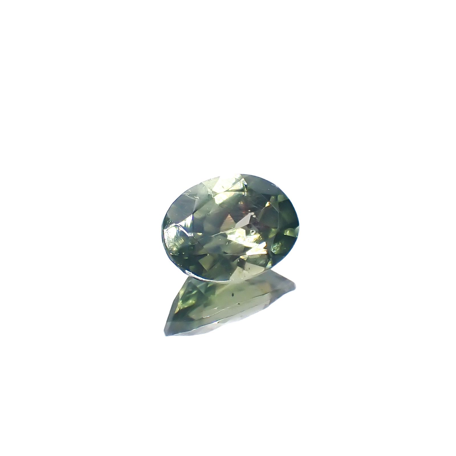 グリーンジルコン スリランカ/カンボジア産 1.84ct[240728537]8.5x6.3mm前後