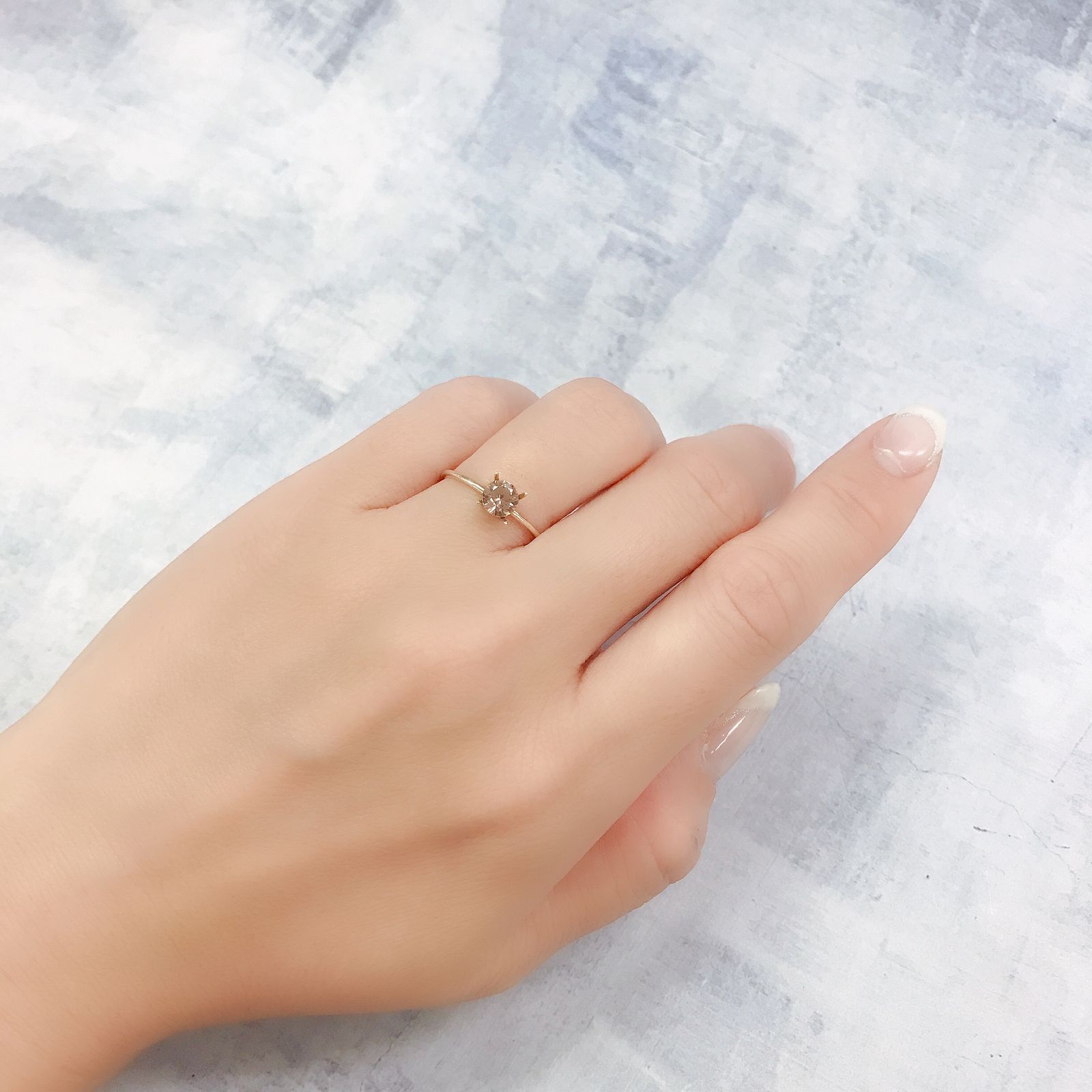 ライトピンクジルコン(宝石名ジルコン)スリランカ/カンボジア産 0.75ct 識別済[220716987]5.1x5mm前後