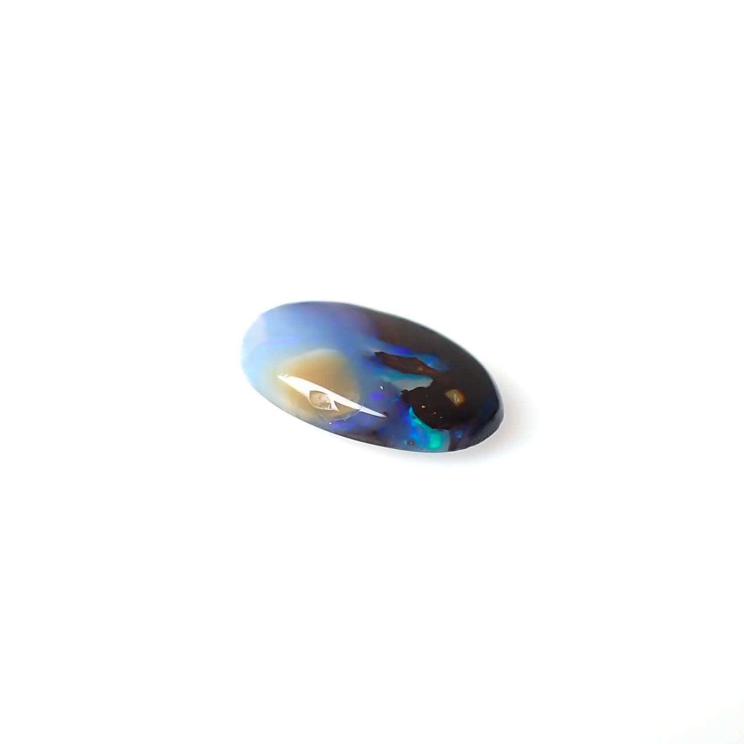 ボルダーオパール オーストラリア産 0.61ct [250330123]8.6x5.7mm前後