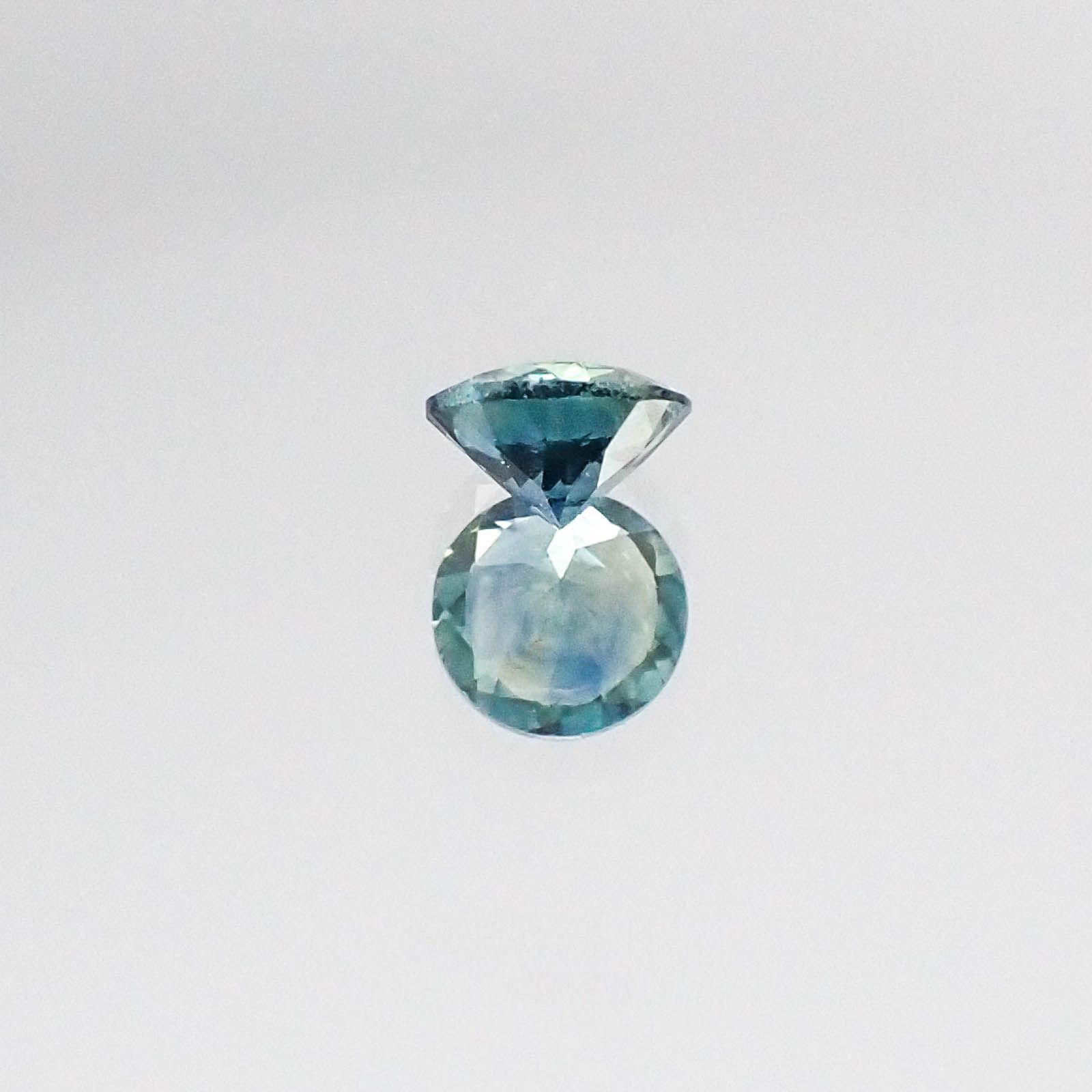 モンタナサファイア アメリカ産 ルース 0.38ct[20073878]4.5×4.5mm前後