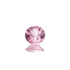 シルキーピンクスピネル タンザニア産 0.41ct[231224956]4.9x4.9mm前後