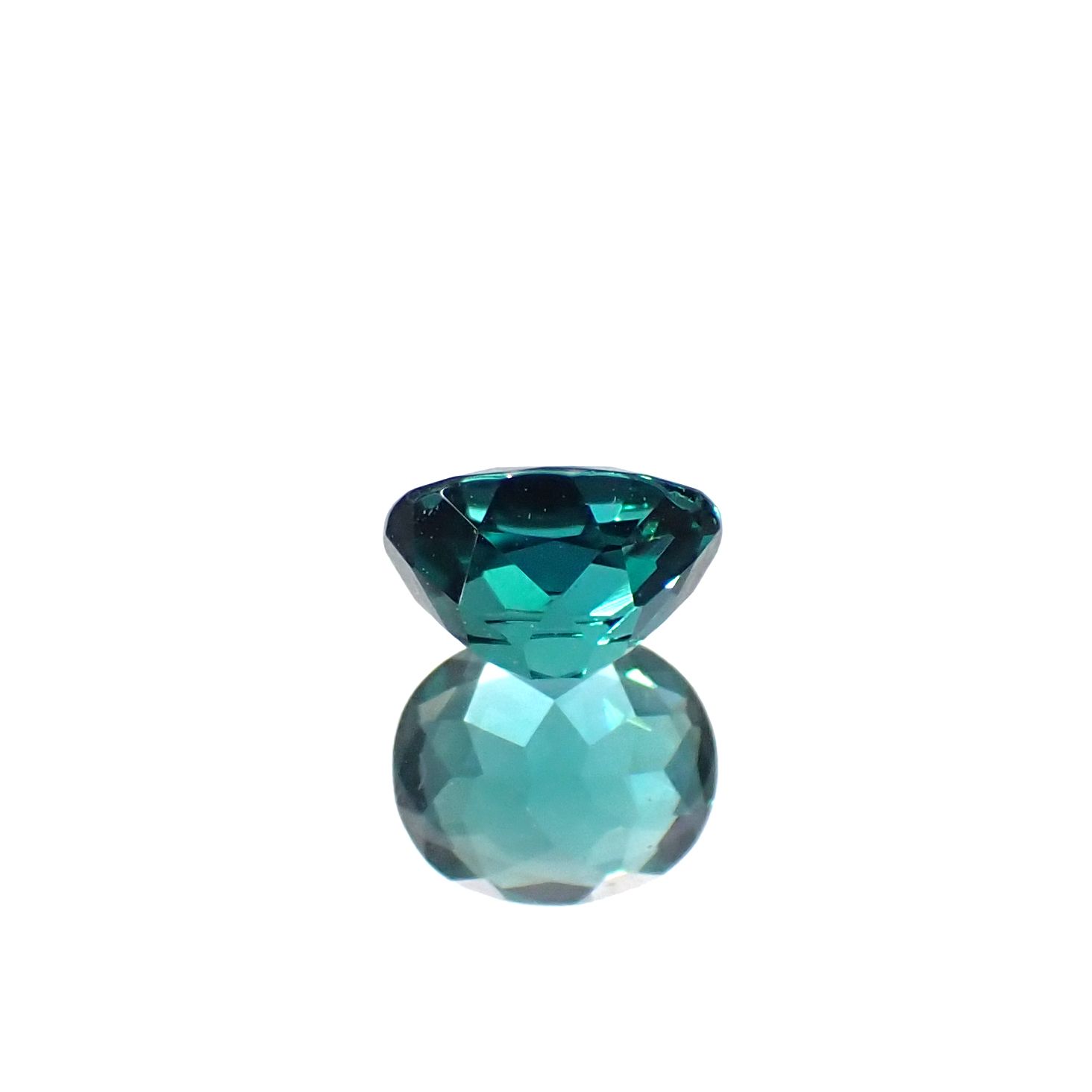 ブルーグリーントルマリン ブラジル産 0.73ct[230923530]6.1x5.1mm前後