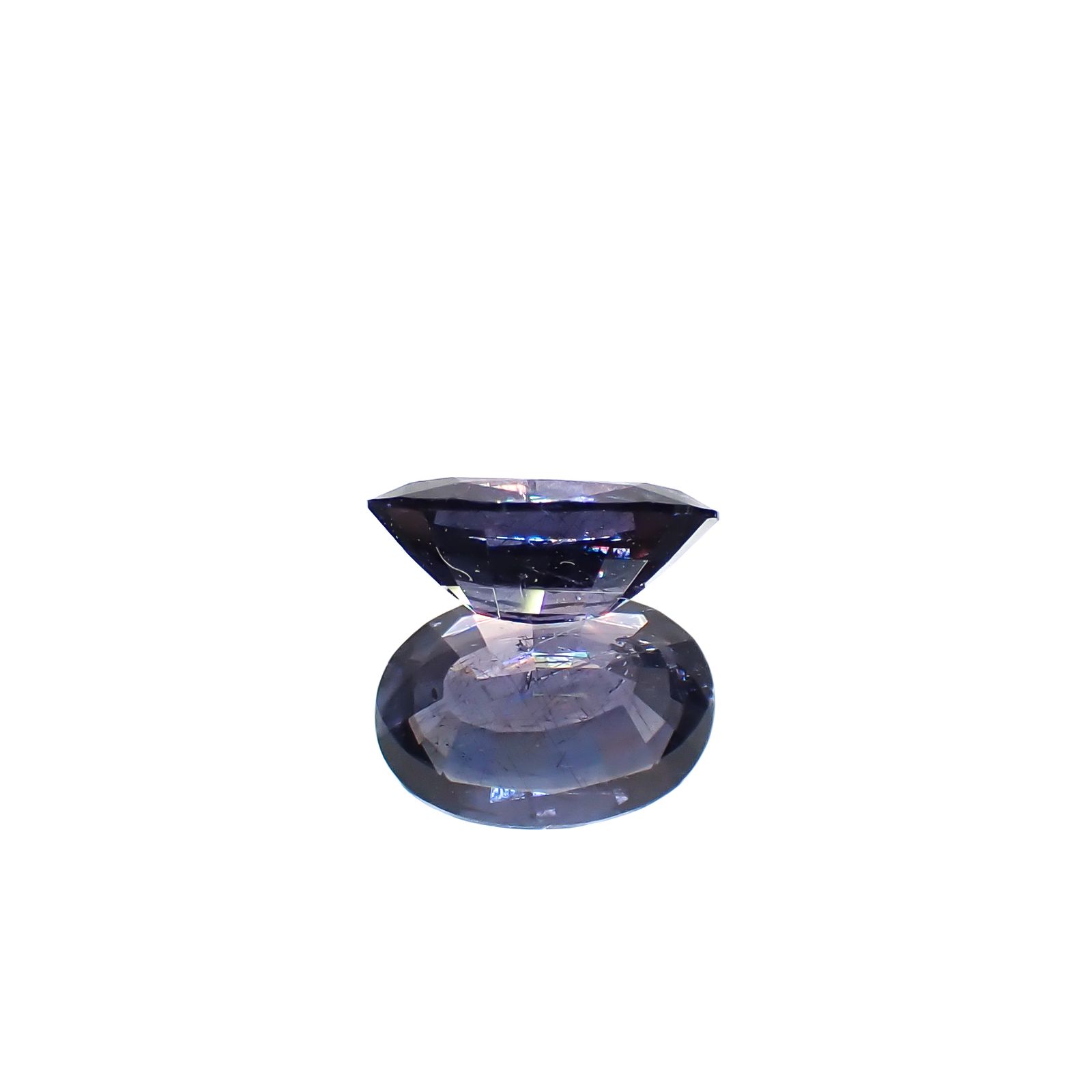 ベキリーブルーガーネット（カラーチェンジガーネット アレキタイプ） マダガスカル・ベキリー産 0.81ct[240628289]7x4.9mm前後