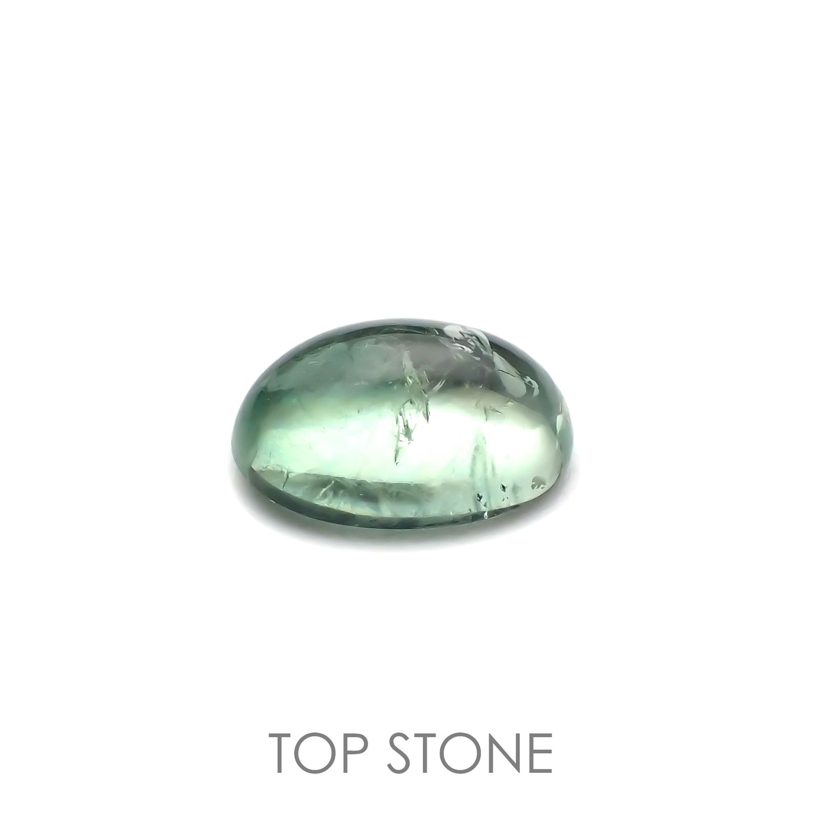 フローライト フルオレッセンス(宝石名フルオライト)イギリス・ロジャリー鉱山産 3.83ct 識別済[211113763]11.5x7.6mm前後