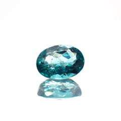 パライバトルマリン(宝石名トルマリン/別名パライバ・トルマリン)ブラジル産 0.42ct GIA鑑付[211113714]5.56x4.1mm前後