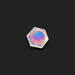 トラピッチェクォーツ 偏光板2枚付き コロンビア・ボヤカ産 24.60ct[230521963]24.1x23.9mm前後