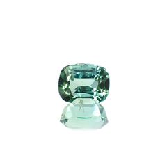 グリーントルマリン(宝石名トルマリン)アフガニスタン産 0.96ct 識別済[240527791]6.2x4.9mm前後