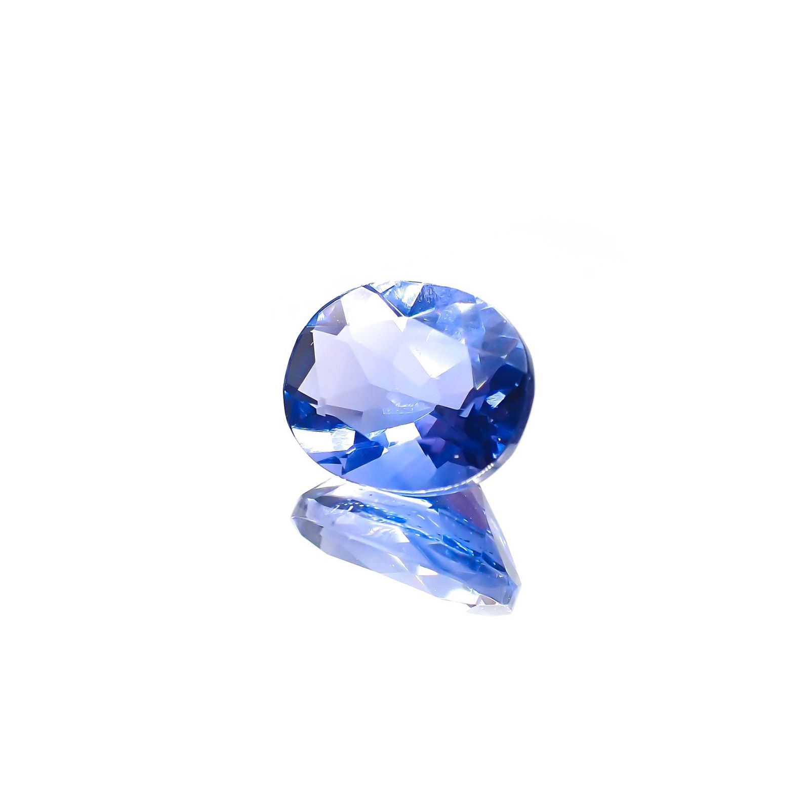 <ランダムセレクト1個販売> カラーチェンジフローライト オーバルカット ブラジル産 4.00ct前後 / 11.2x9.1mm前後 [210913379]