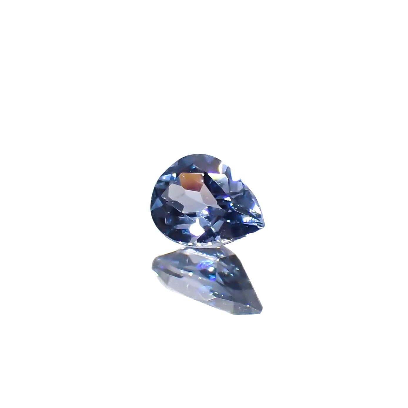 コバルトブルースピネル(宝石名ブルー・スピネル)タンザニア産 0.181ct ソ付(日独)[230622552]4.21x3.05mm前後