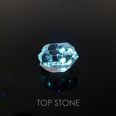 オイルインクォーツ パキスタン産 原石・結晶 3.24ct[20117532]9.7×8.6mm前後
