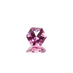 ◇ヘキサゴンカット◇カラーシフト ラヤガーネットSA(宝石名ガーネット) タンザニア産 0.77ct 識別済[210611030]5×5mm前後