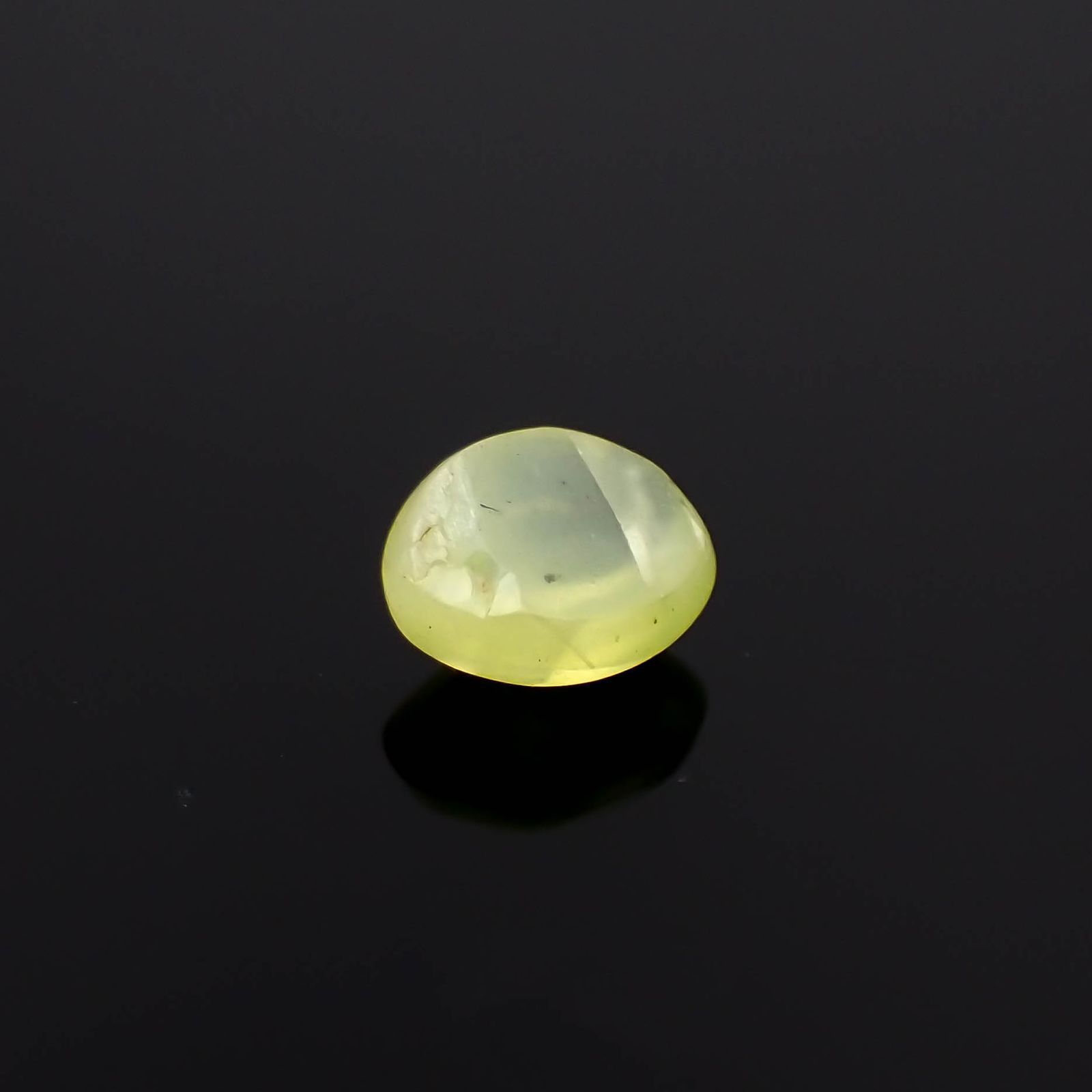 クリソベリルキャッツアイ スリランカ産 0.55ct[230119798]5.1x4.3mm前後