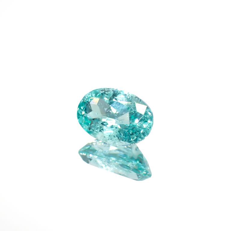 パライバトルマリン ブラジル産 0.50ct[221018787]6.3x4.1mm前後
