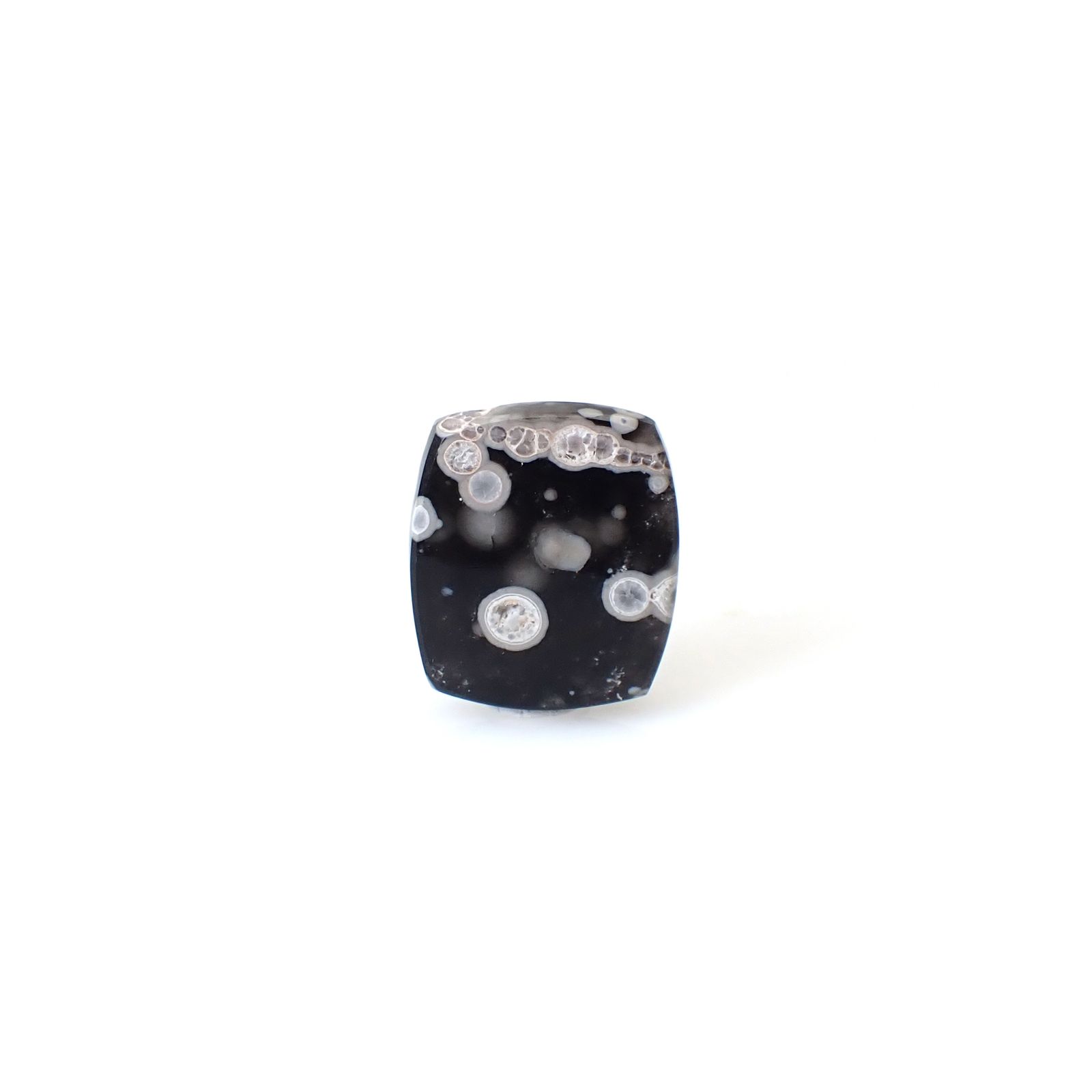コスミックオブシディアン イタリア産 6.02ct [250730663]13.8