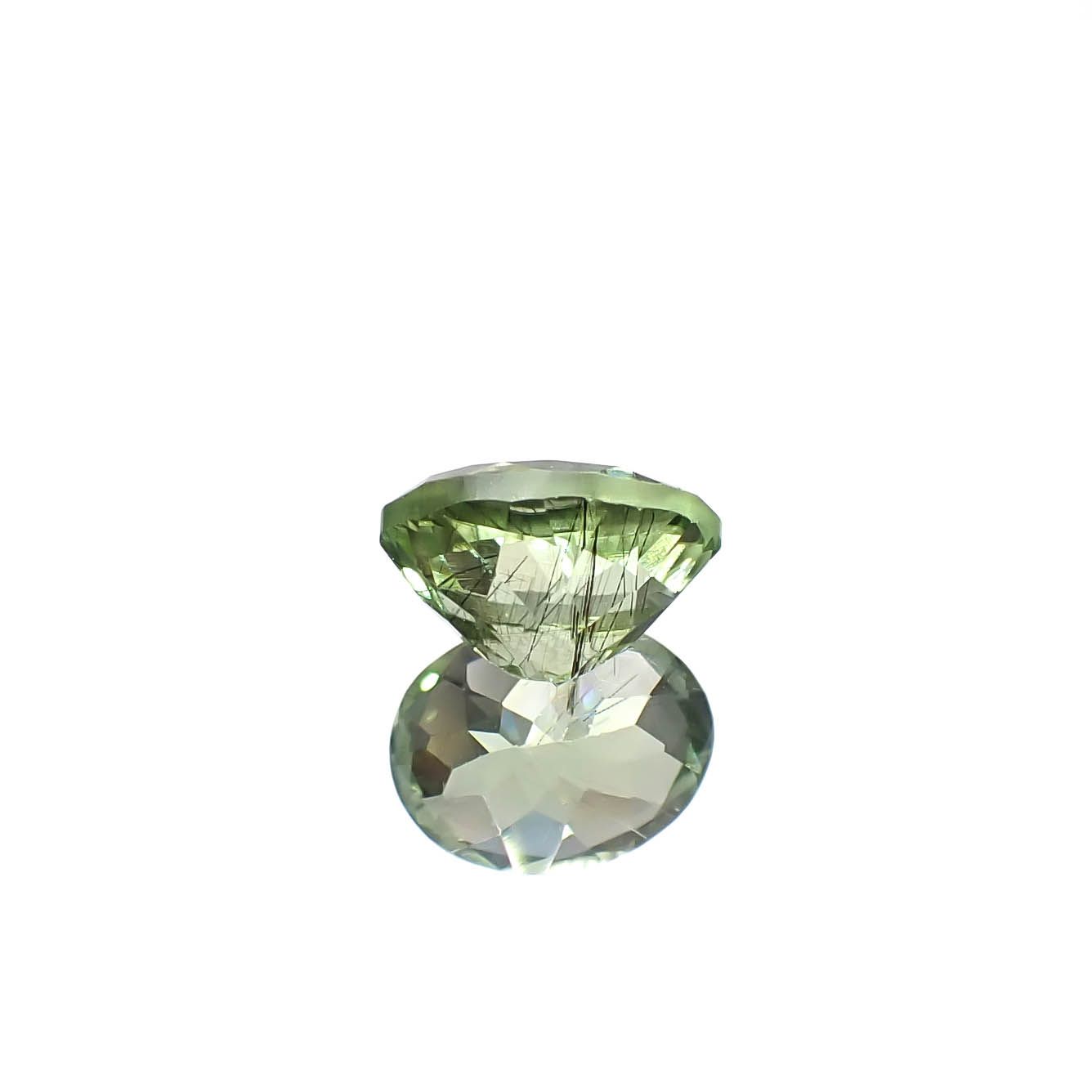 ルドウィジャイトインペリドット パキスタン産 1.61ct[240728521]8x6.3mm前後