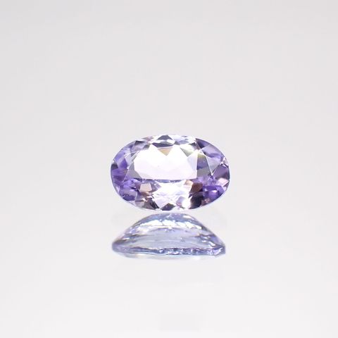 バイオレットゾイサイト(宝石名バイオレット・ゾイサイト)タンザニア産 0.39ct 識別済[220114945]5.8x3.9mm前後