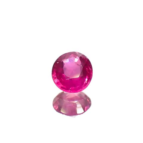 ルビー(宝石名ルビー)モザンビーク産 0.23ct 識別済[220616086]3.9x3.4mm前後