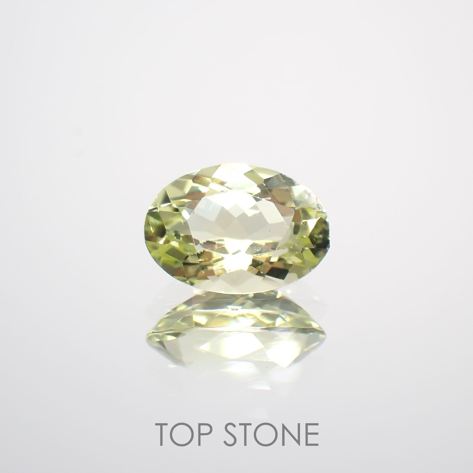 シリマナイト(宝石名シリマナイト)インド産 1.21ct 識別済[211113690]7.9x5.8mm前後