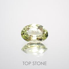 シリマナイト(宝石名シリマナイト)インド産 1.21ct 識別済[211113690]7.9x5.8mm前後