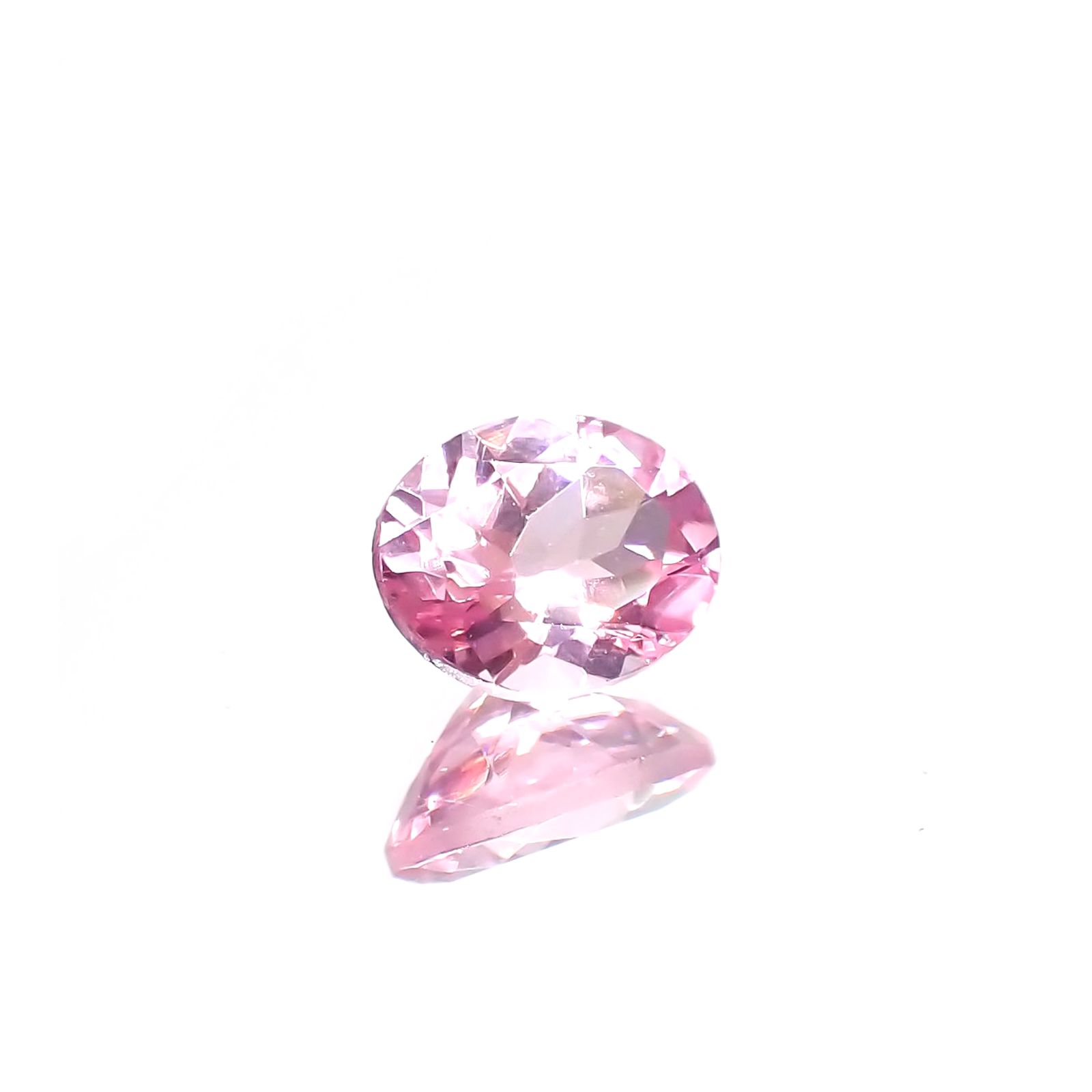シルキーピンクスピネル タンザニア産 0.43ct [230421568]5x4mm前後