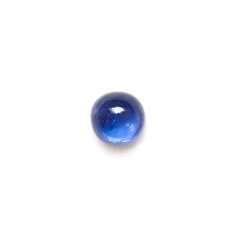 サファイア(宝石名ブルー・サファイア)スリランカ/マダガスカル産 0.41ct 識別済[230923436]3.8x3.7mm前後