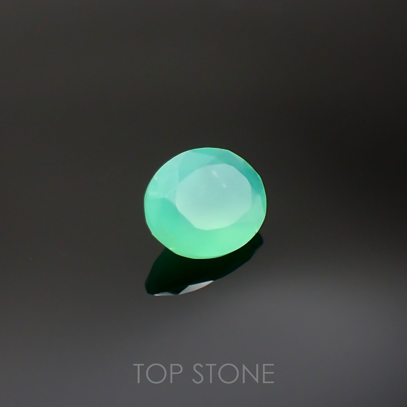 グリーンオパール 南アフリカ産 1.16ct[220717052]9x7.2mm前後