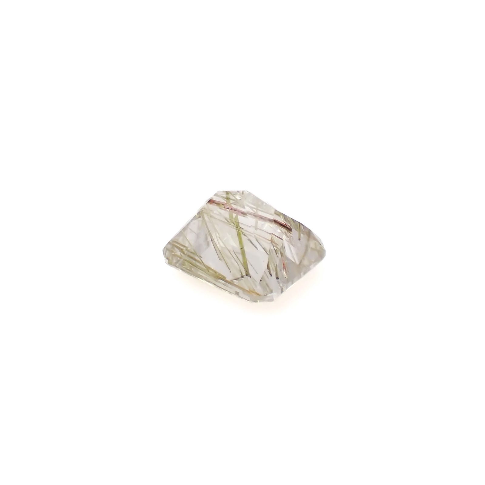 エピドートインクォーツ ブラジル産 5.60ct [240728462]11.1x9.8mm前後