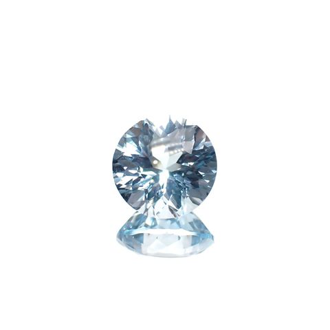 ◇カスタムカット◇ブルートパーズ ブラジル産 4.65ct [251219328]9.9x9.9mm前後