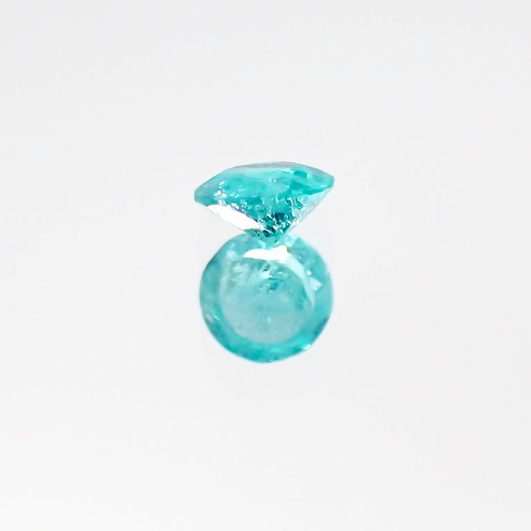 パライバトルマリン ブラジル産 ルース 0.035ct[20116968]2.6×2.6mm前後