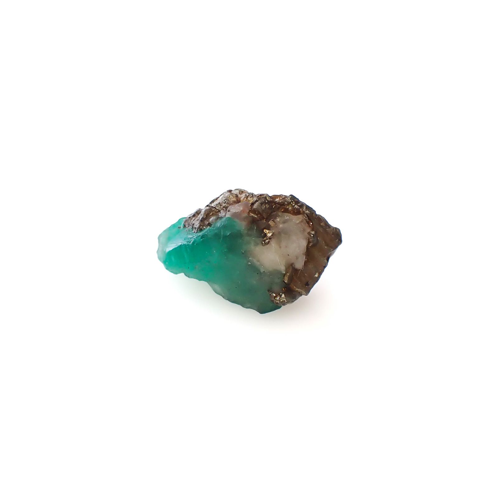 エメラルド原石 コロンビア産 5.76ct [250430178]14.4x9.3mm前後