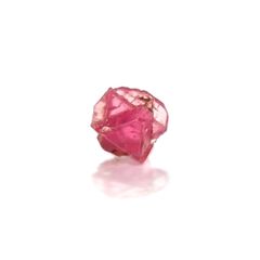 ツインクリスタルスピネル(スピネル式双晶）原石 ビルマ産 0.078ct[231124056]2.8x2.8mm前後