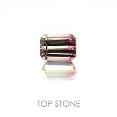 バイカラーサファイア(宝石名バイカラー・サファイア) タンザニア産 0.27ct 識別済[20117293]3.7×2.7mm前後