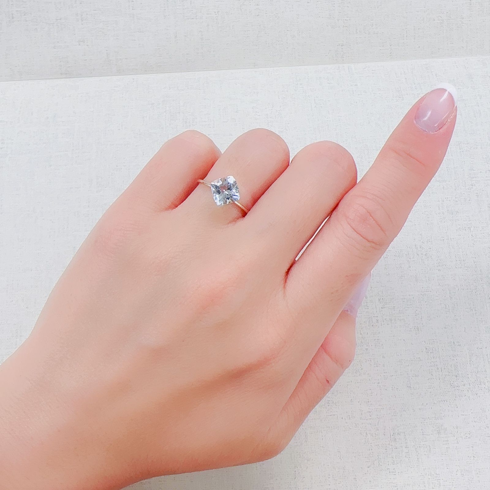 ゴッシェナイト パキスタン・ヒマラヤ産 1.50ct [230421842]7x7mm前後
